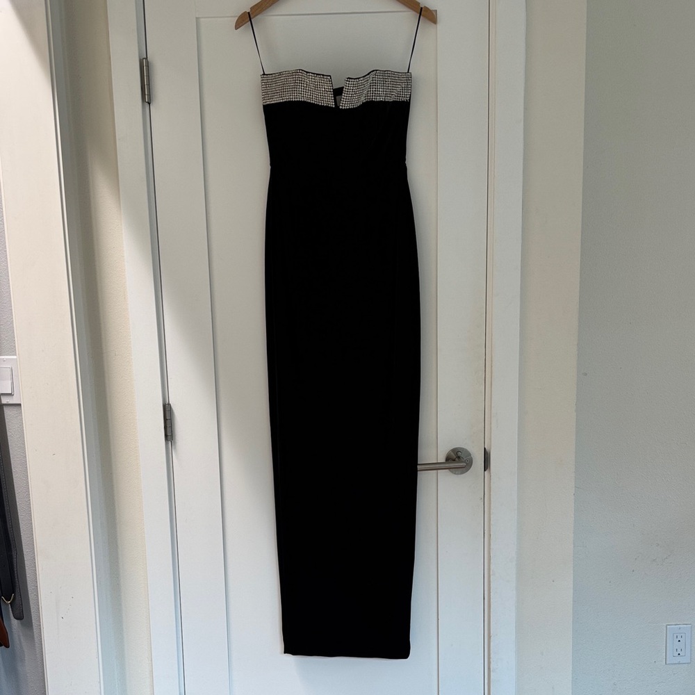 Sau Lee Venecia velvet gown size 2 - Picture 4 of 6